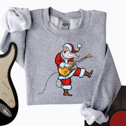 Rockstar Santa Crewneck