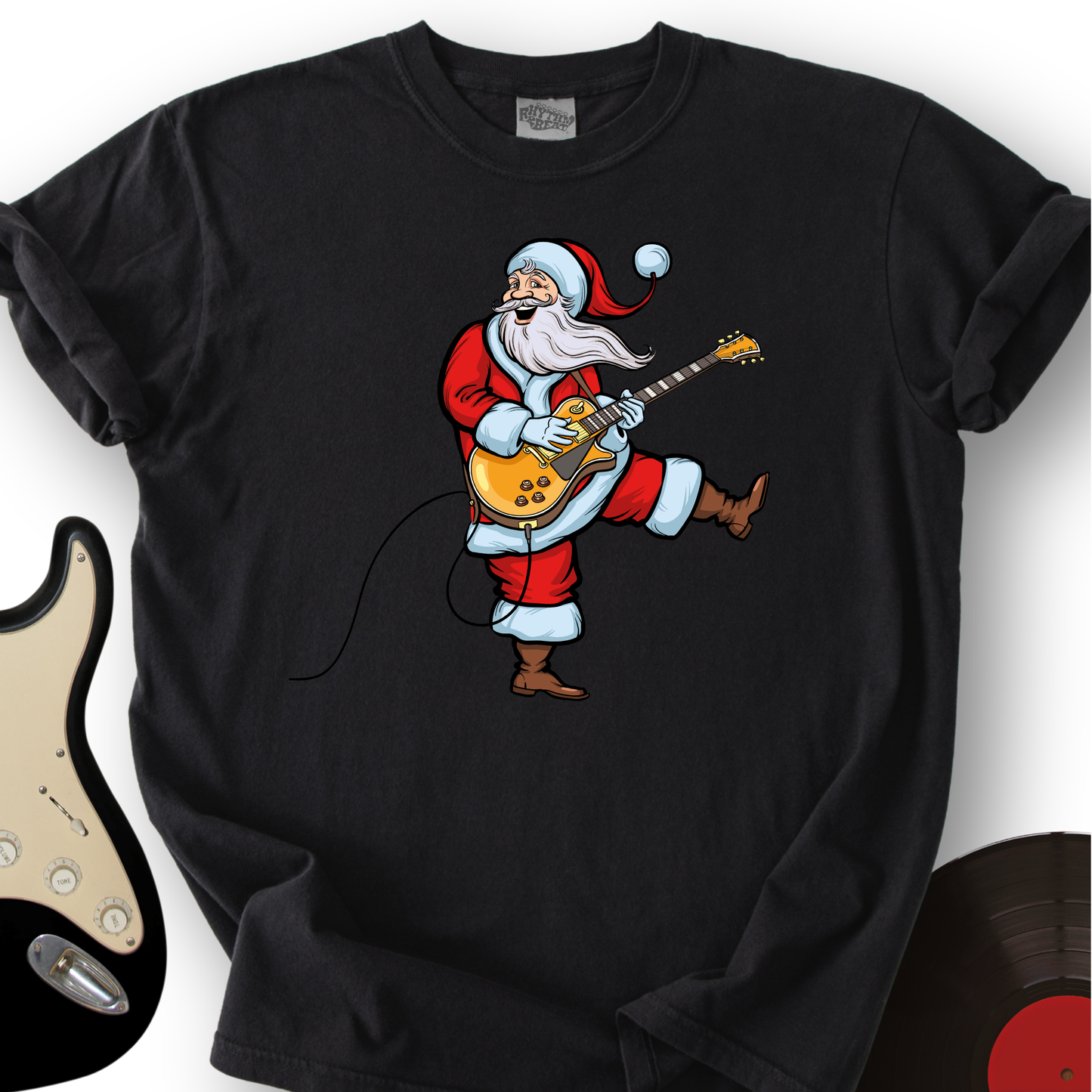Rockstar Santa T-Shirt