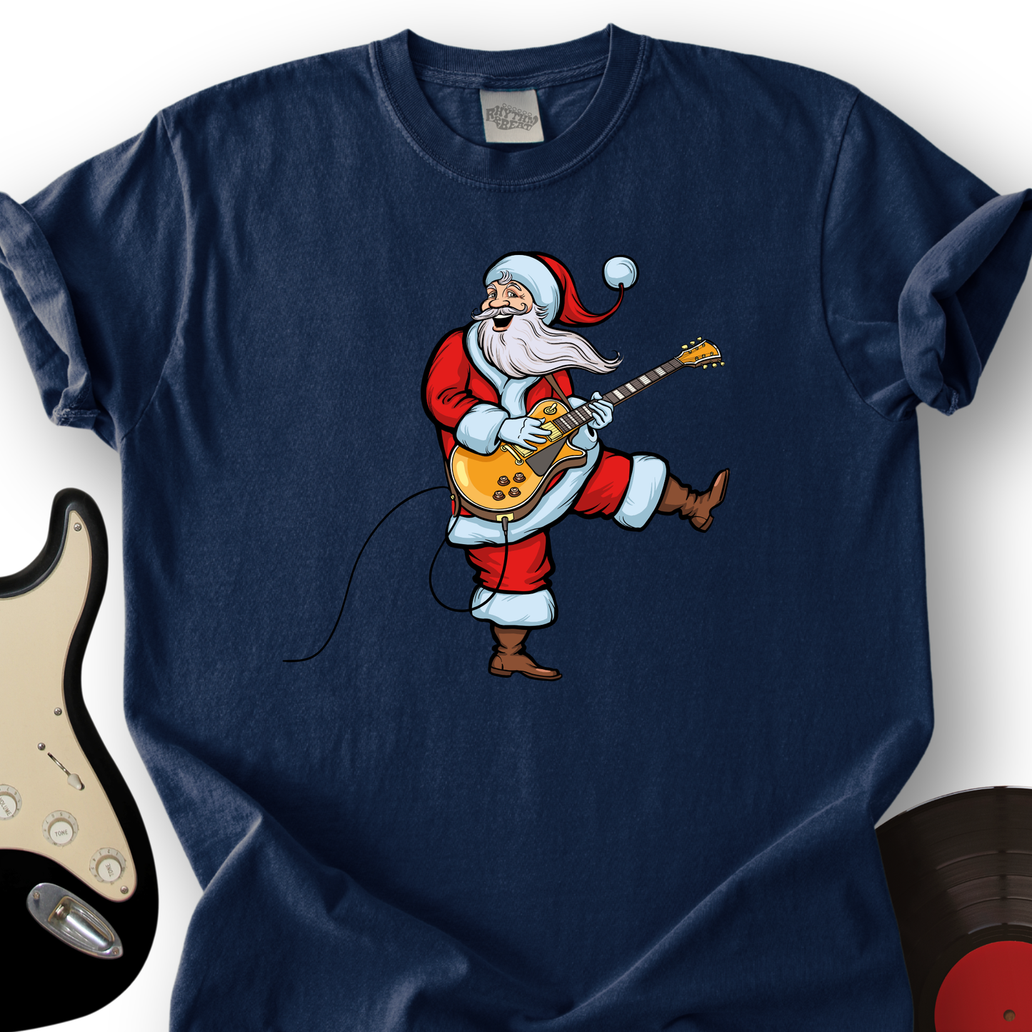 Rockstar Santa T-Shirt