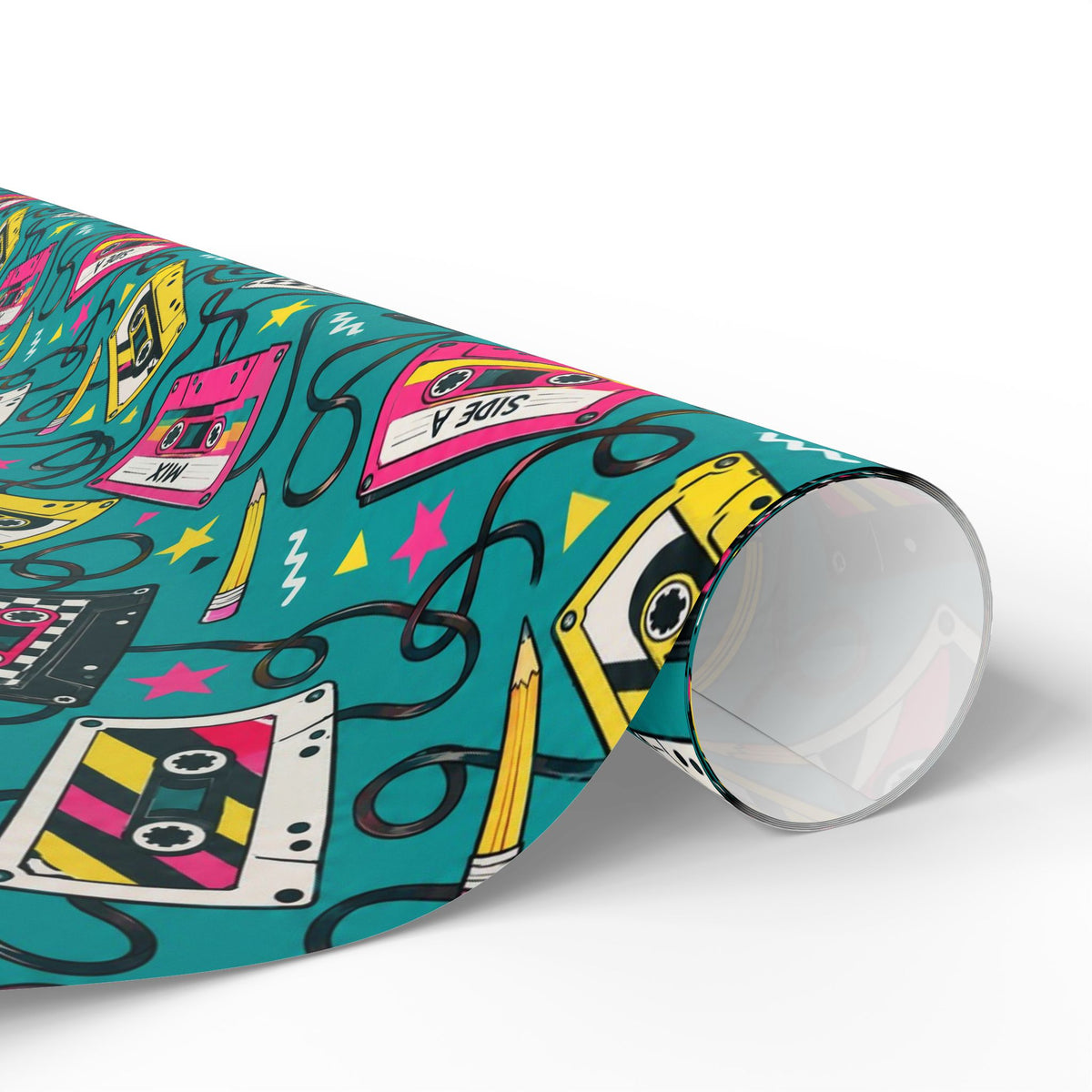 Mixtape Cassette Wrapping Paper