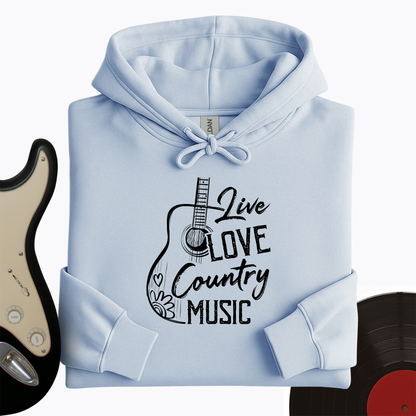 Live, Love, Country Hoodie