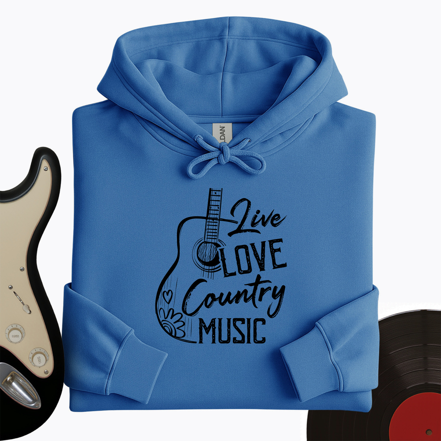 Live, Love, Country Hoodie