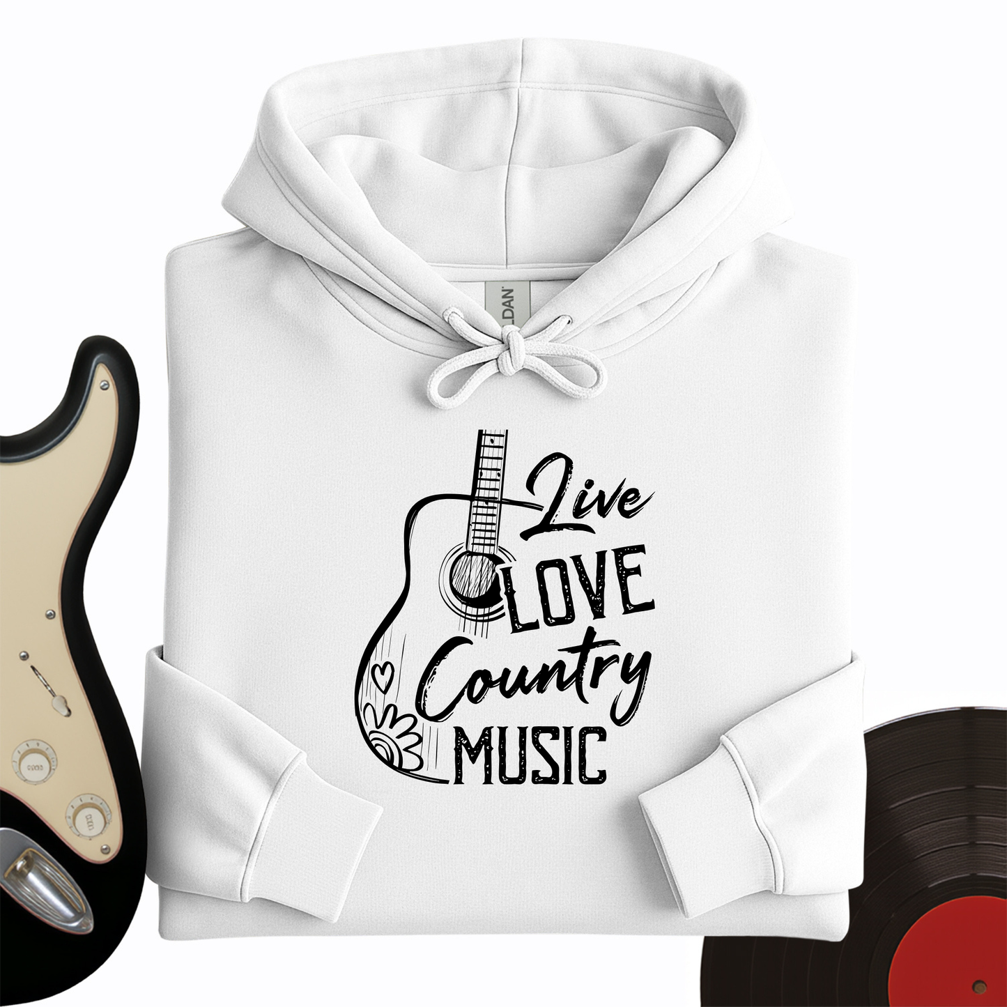 Live, Love, Country Hoodie
