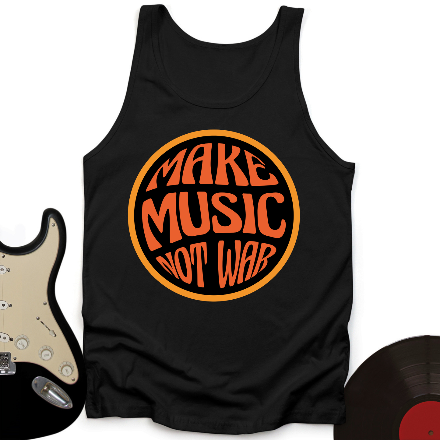 Make Music Groovy Tank Top