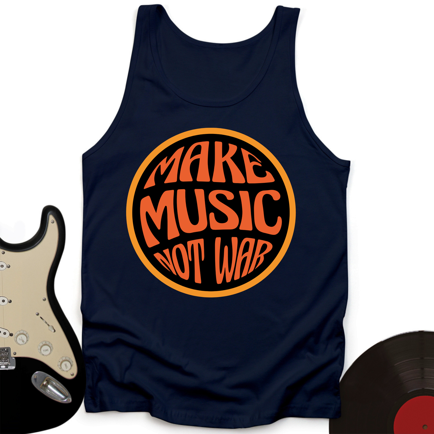 Make Music Groovy Tank Top