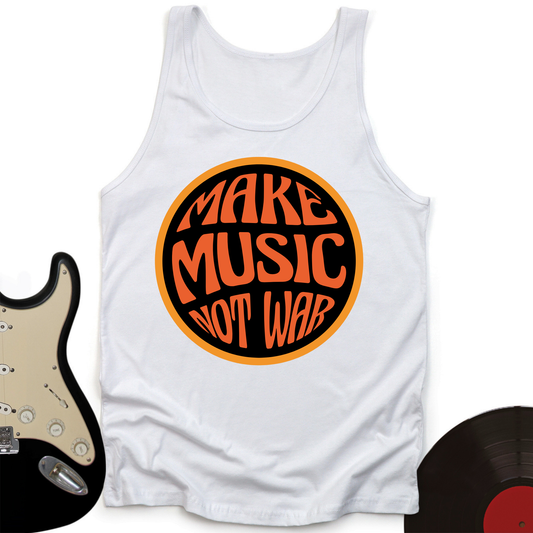 Make Music Groovy Tank Top