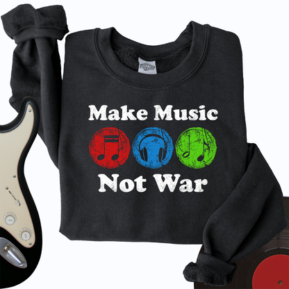 Make Music Dots Crewneck