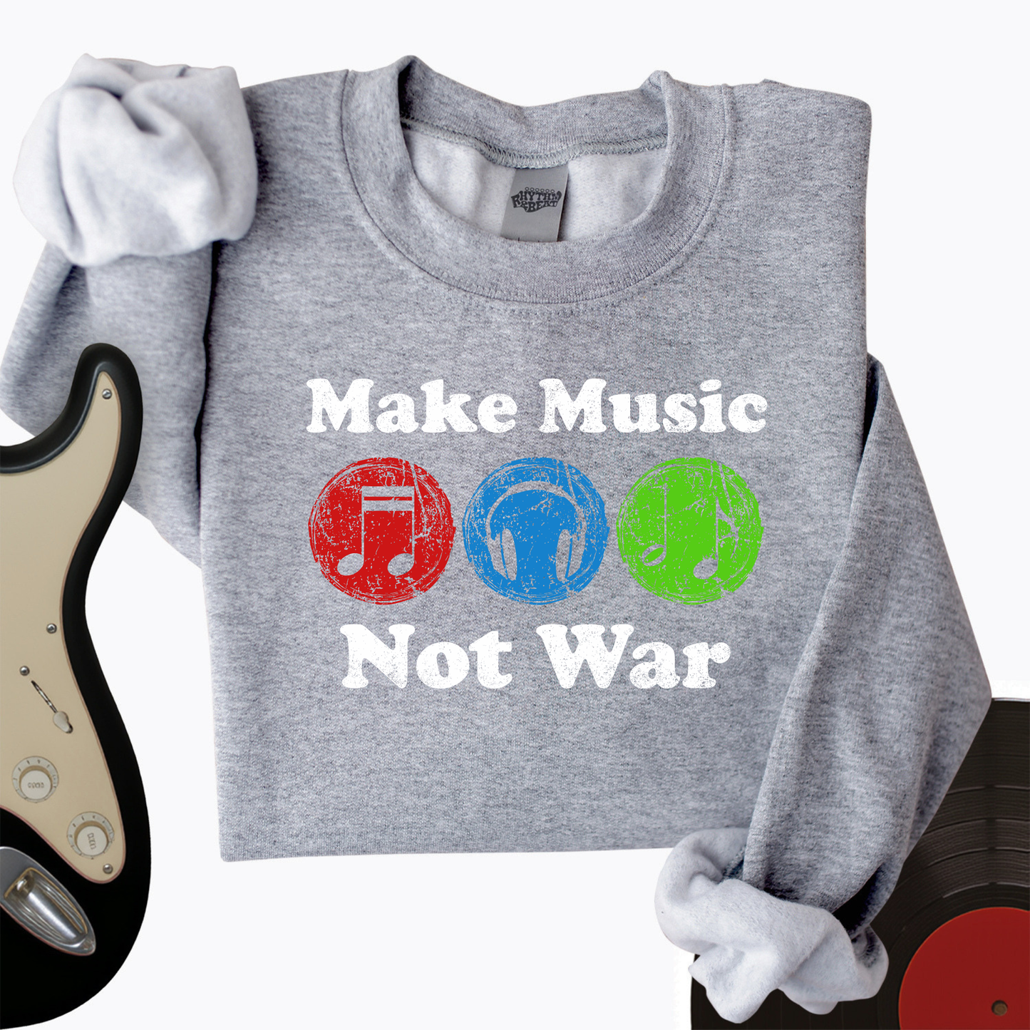 Make Music Dots Crewneck