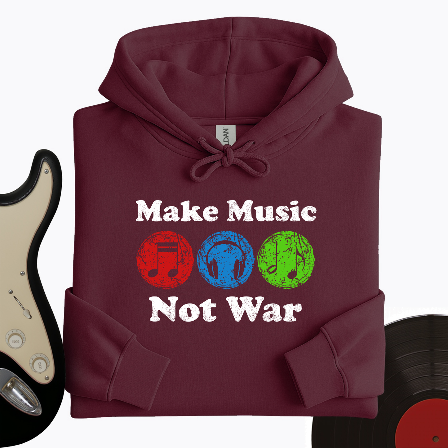 Make Music Dots Hoodie