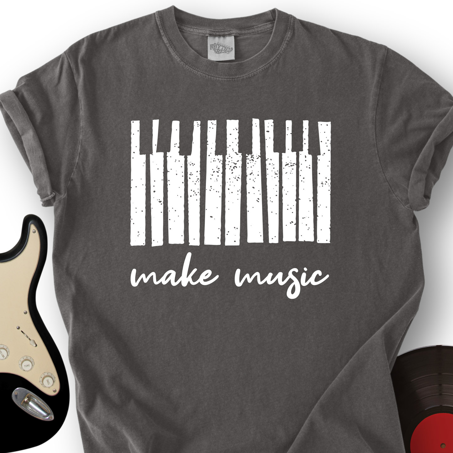 Make Music Piano T-Shirt