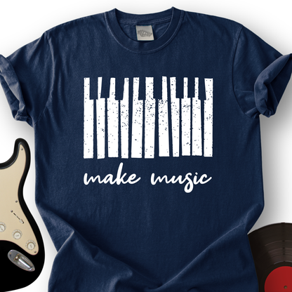 Make Music Piano T-Shirt