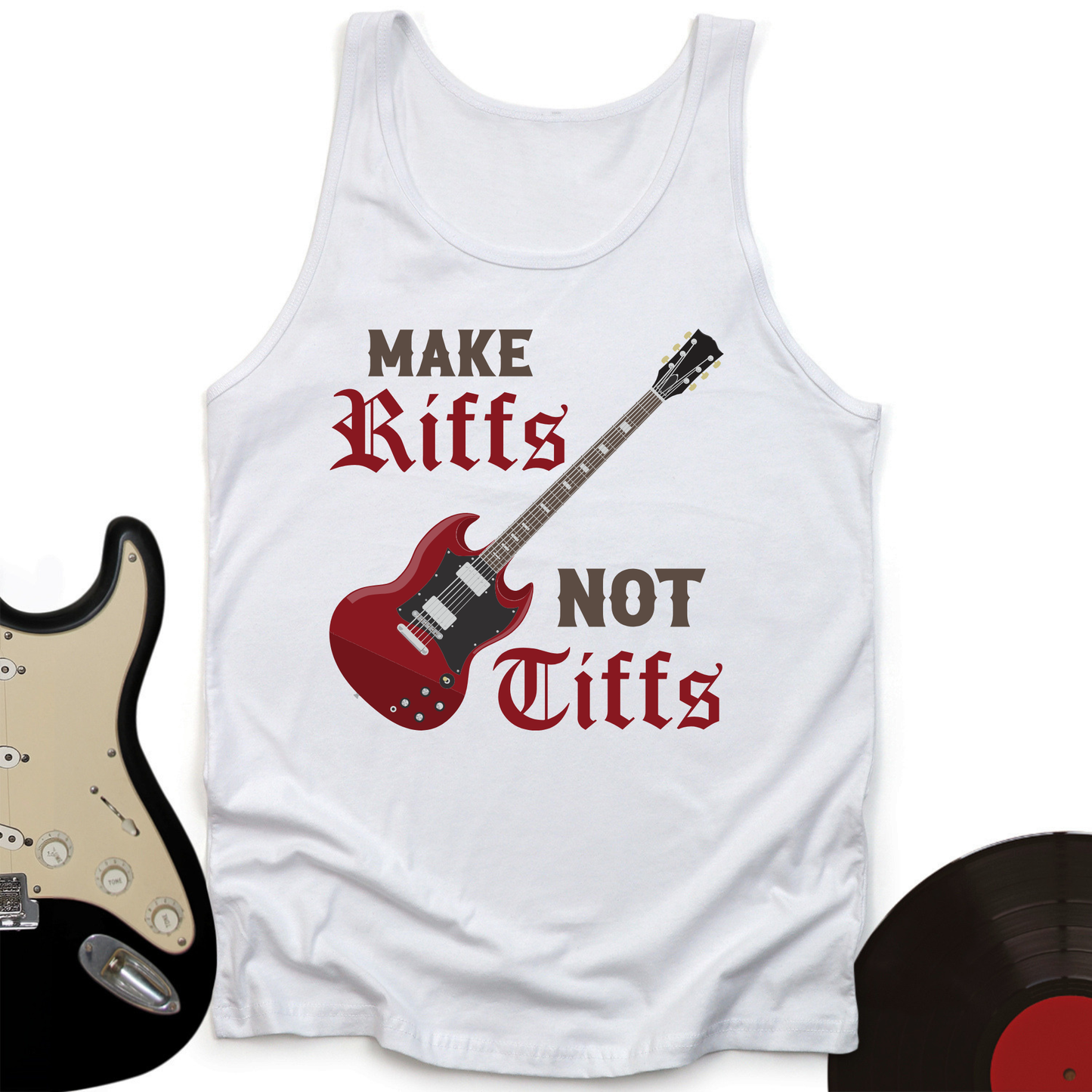 Make Riffs Tank Top
