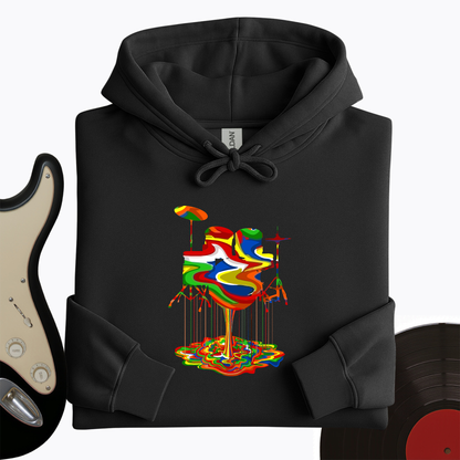 Melting Drums Hoodie
