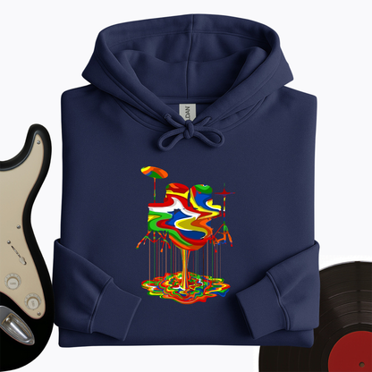 Melting Drums Hoodie