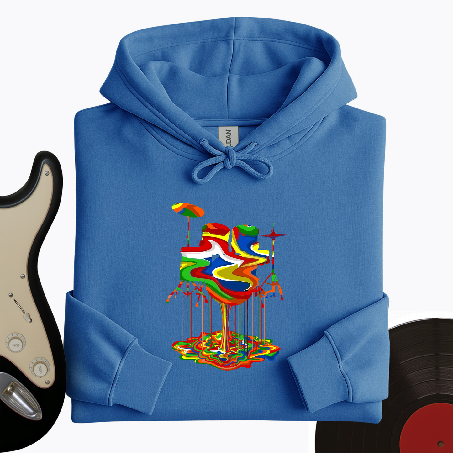 Melting Drums Hoodie