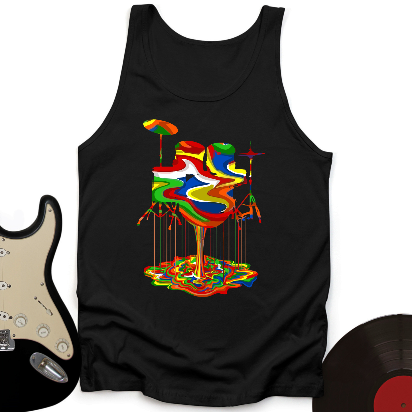 Melting Drums Tank Top