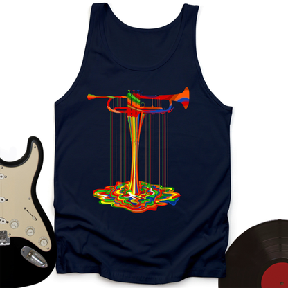 Melting Trumpet Tank Top