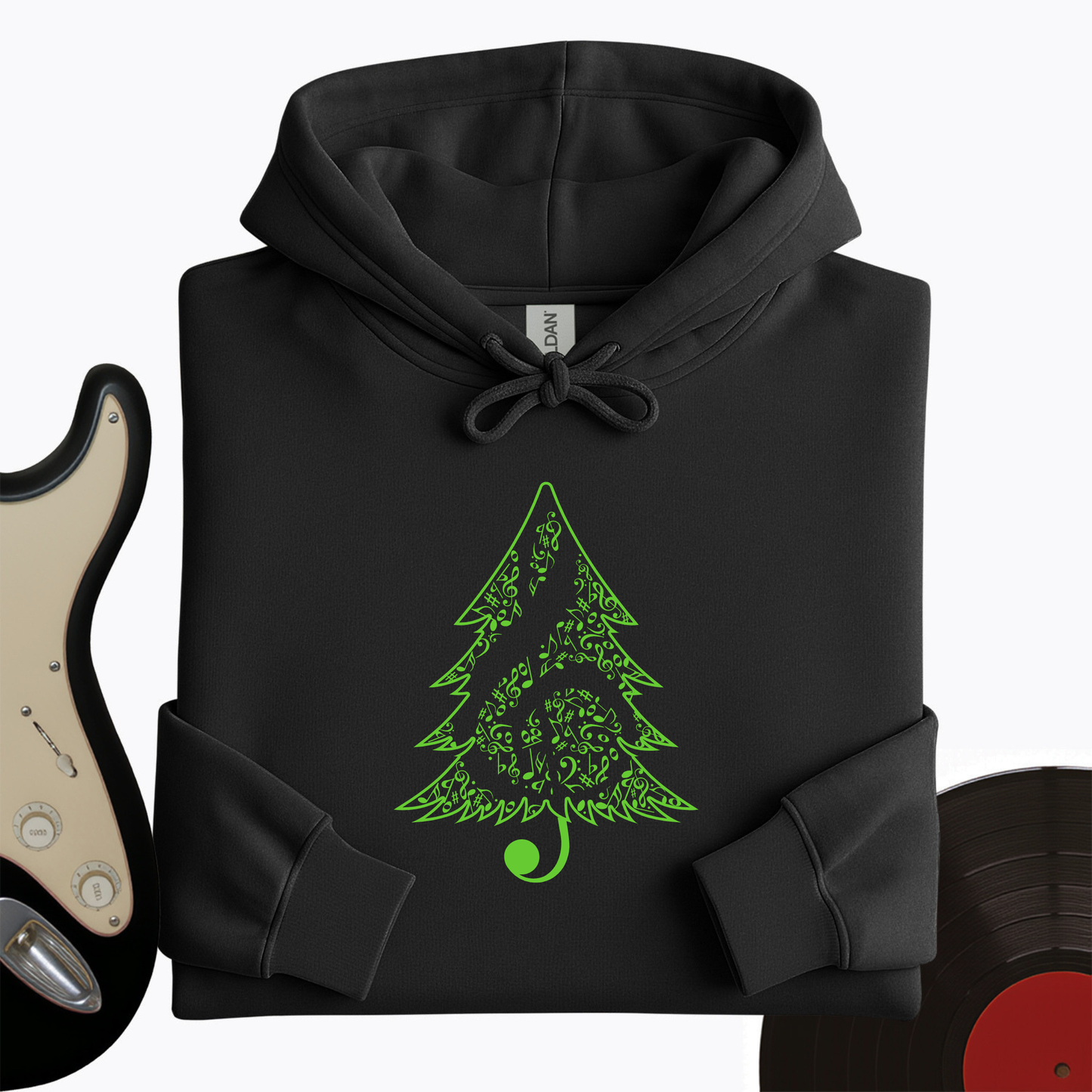 Merry Christmas Tree Hoodie
