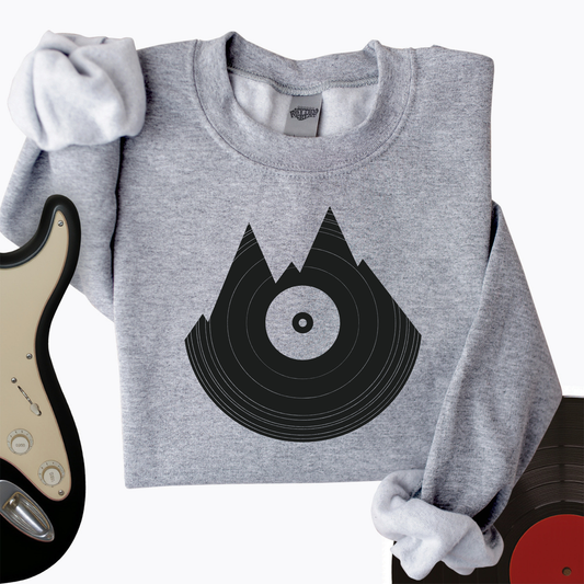 Mountain Vinyl Crewneck