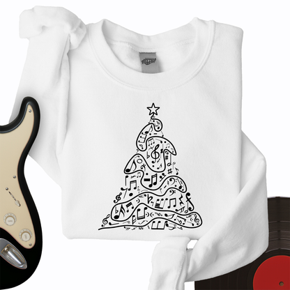 Music Christmas Tree Crewneck