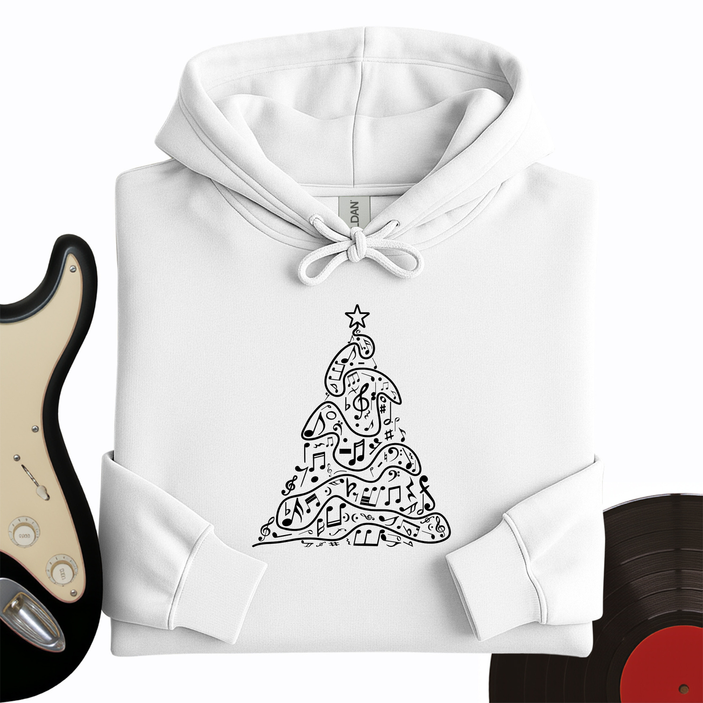 Music Christmas Tree Hoodie