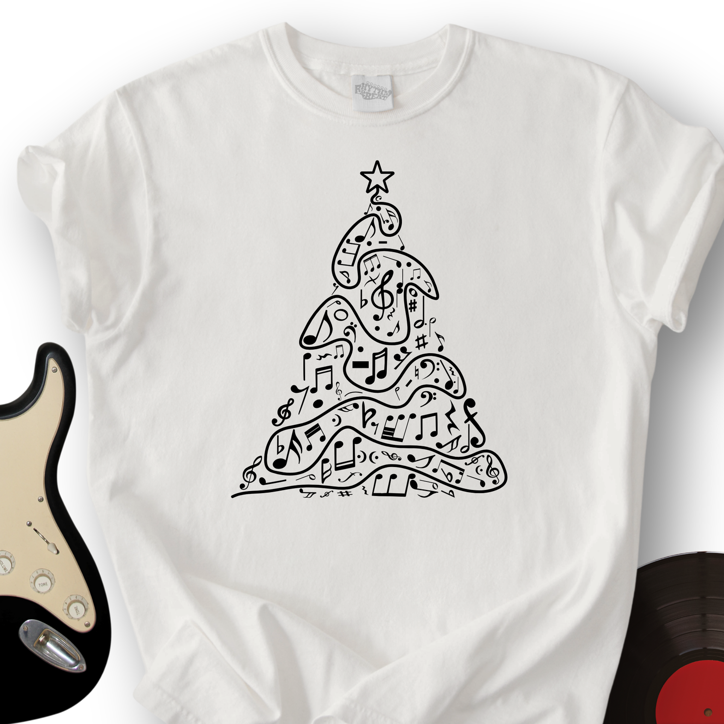 Music Christmas Tree T-Shirt