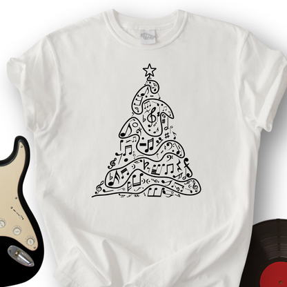 Music Christmas Tree T-Shirt