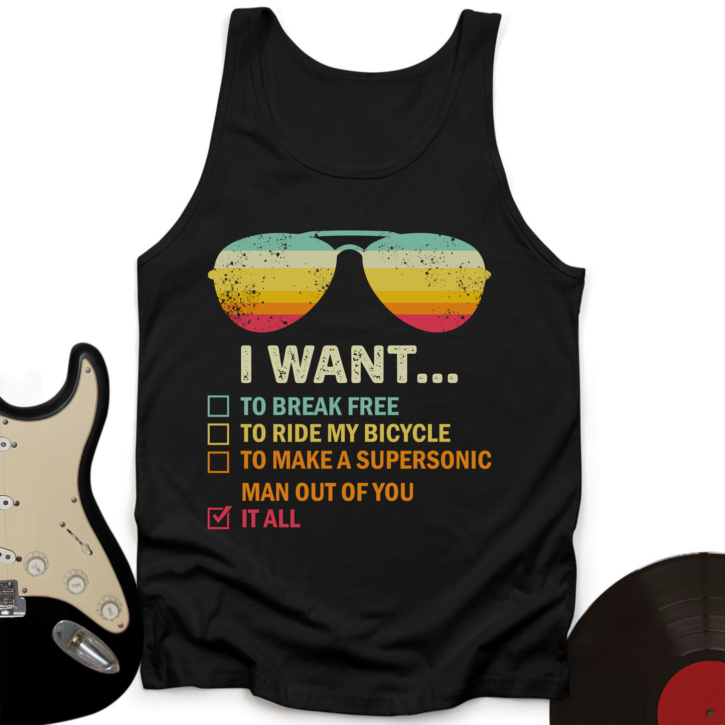 I Want It All Tank Top