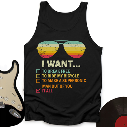 I Want It All Tank Top