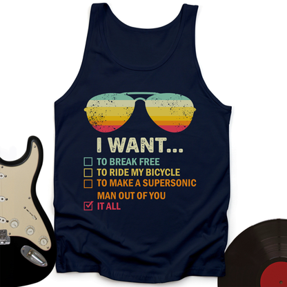 I Want It All Tank Top