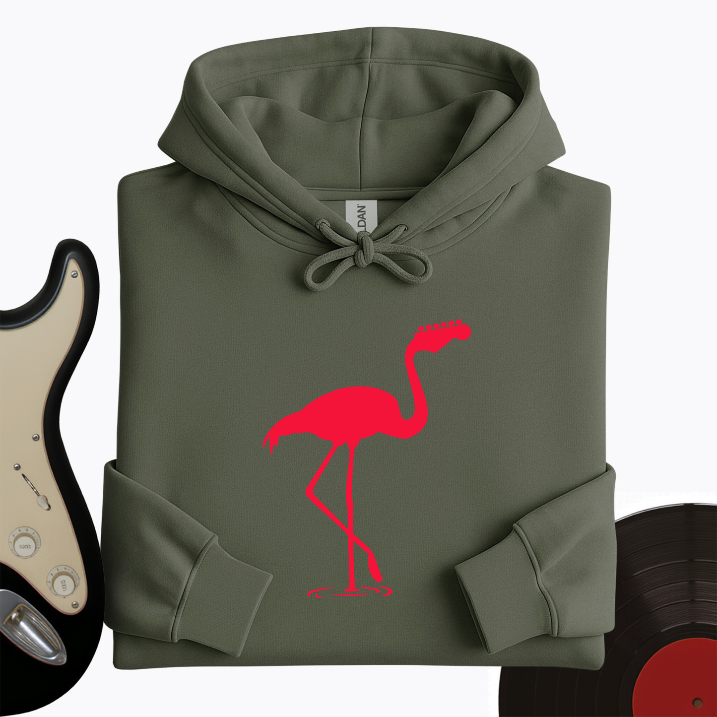 Music Flamingo Hoodie
