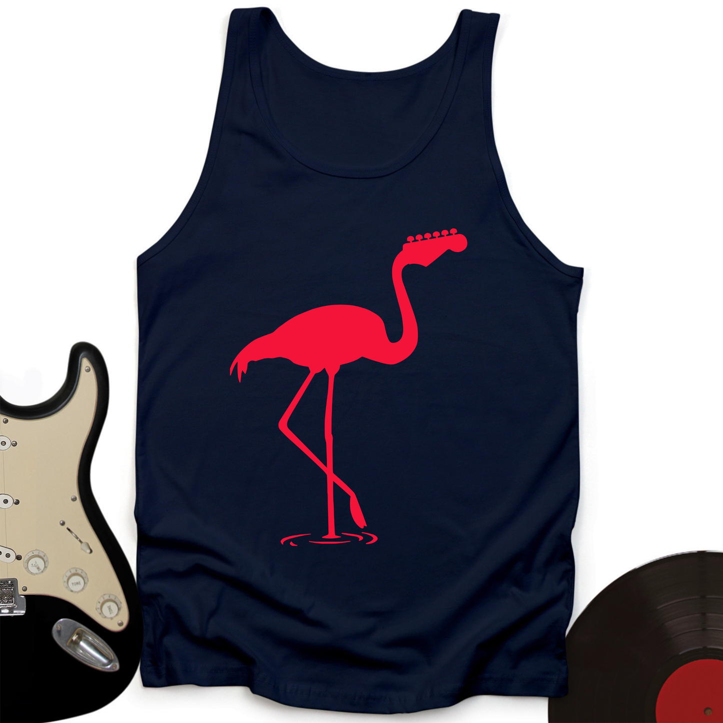 Music Flamingo Tank Top