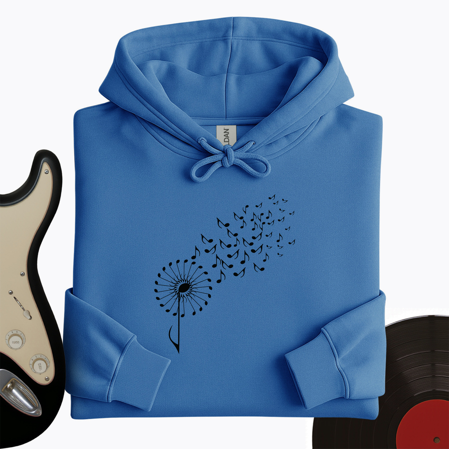 Music Note Dandelion Hoodie
