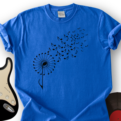 Music Note Dandelion T-Shirt