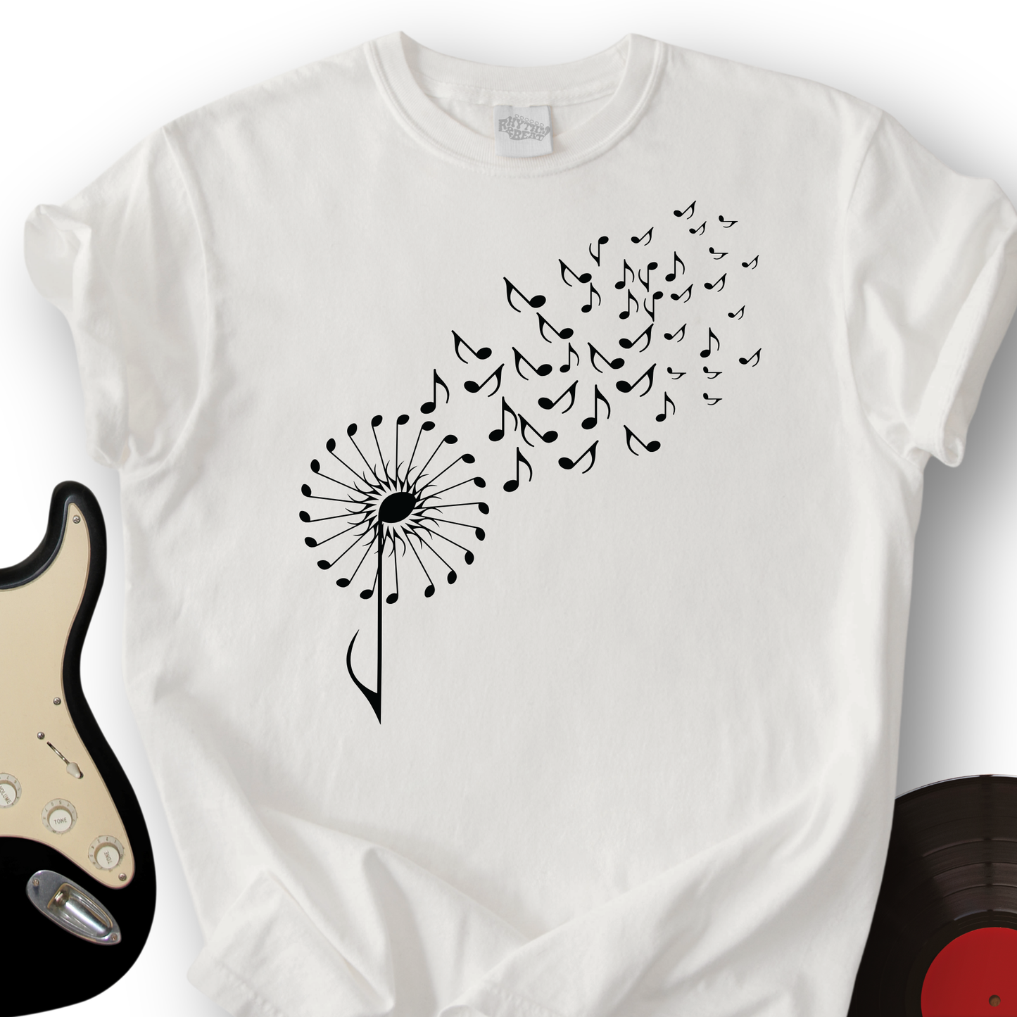 Music Note Dandelion T-Shirt