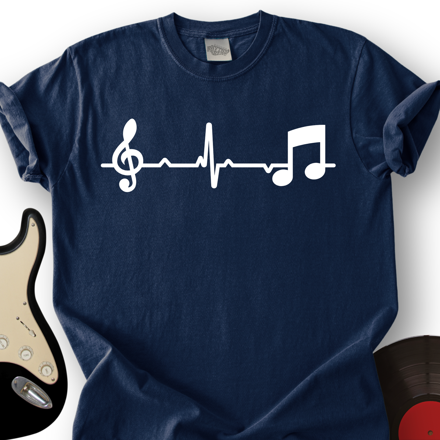 Music Note Heartbeat T-Shirt