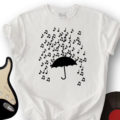 Music Note Shower T-Shirt