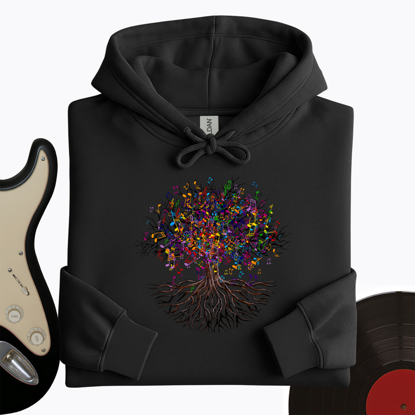 Music Note Tree Hoodie