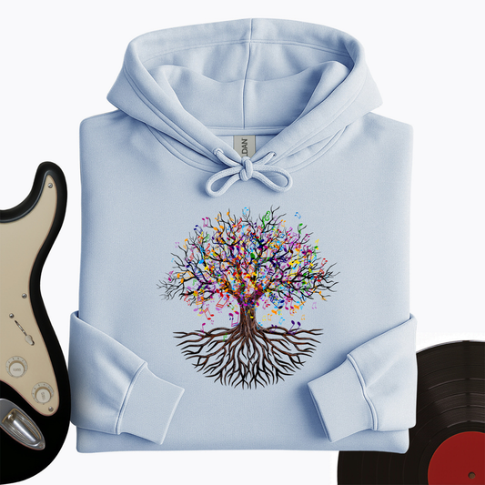 Music Note Tree Hoodie