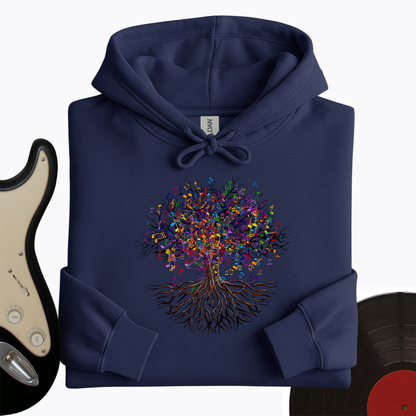 Music Note Tree Hoodie
