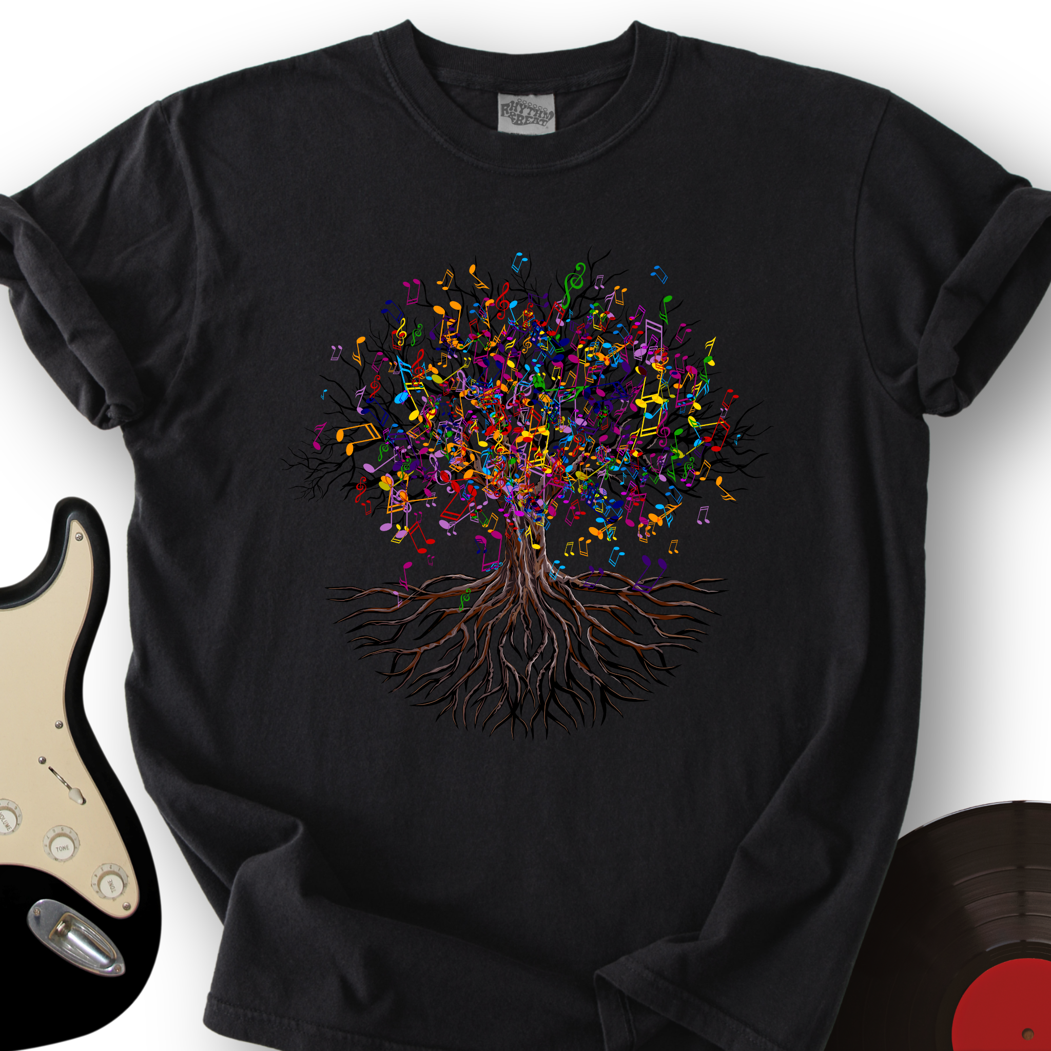Music Note Tree T-Shirt