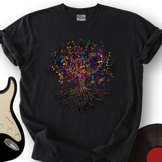 Music Note Tree T-Shirt