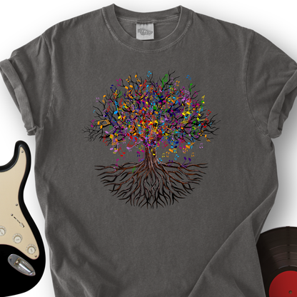 Music Note Tree T-Shirt