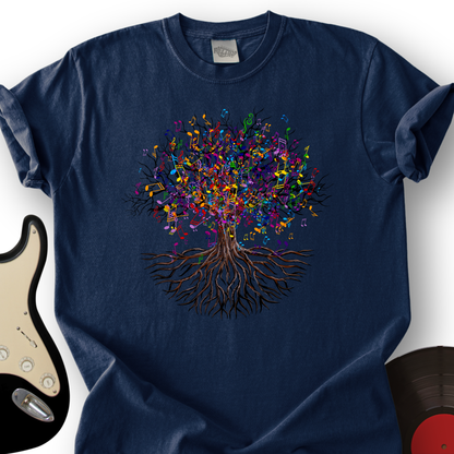 Music Note Tree T-Shirt