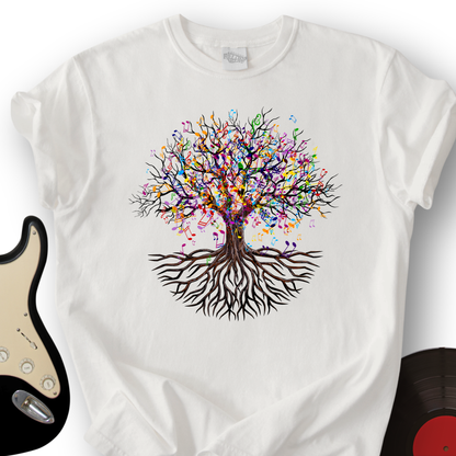 Music Note Tree T-Shirt