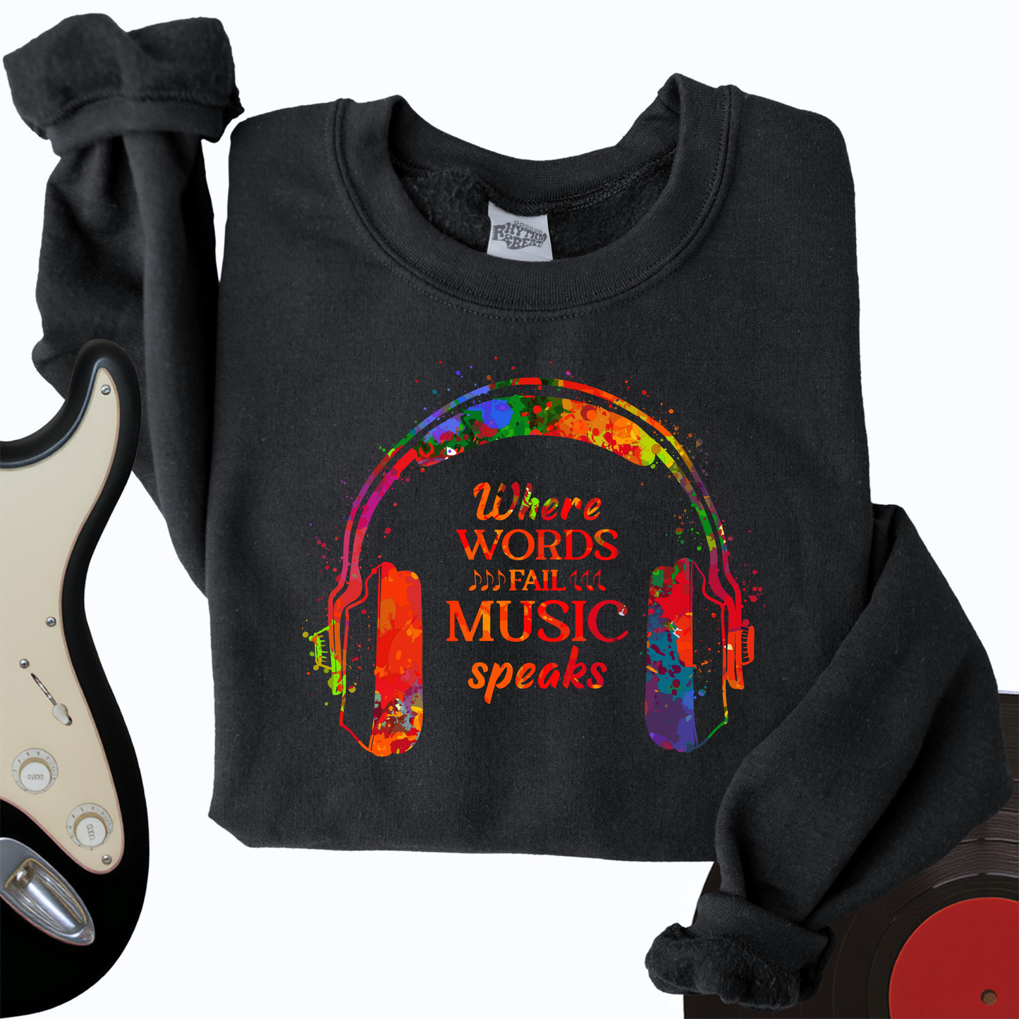 Music Speaks Crewneck
