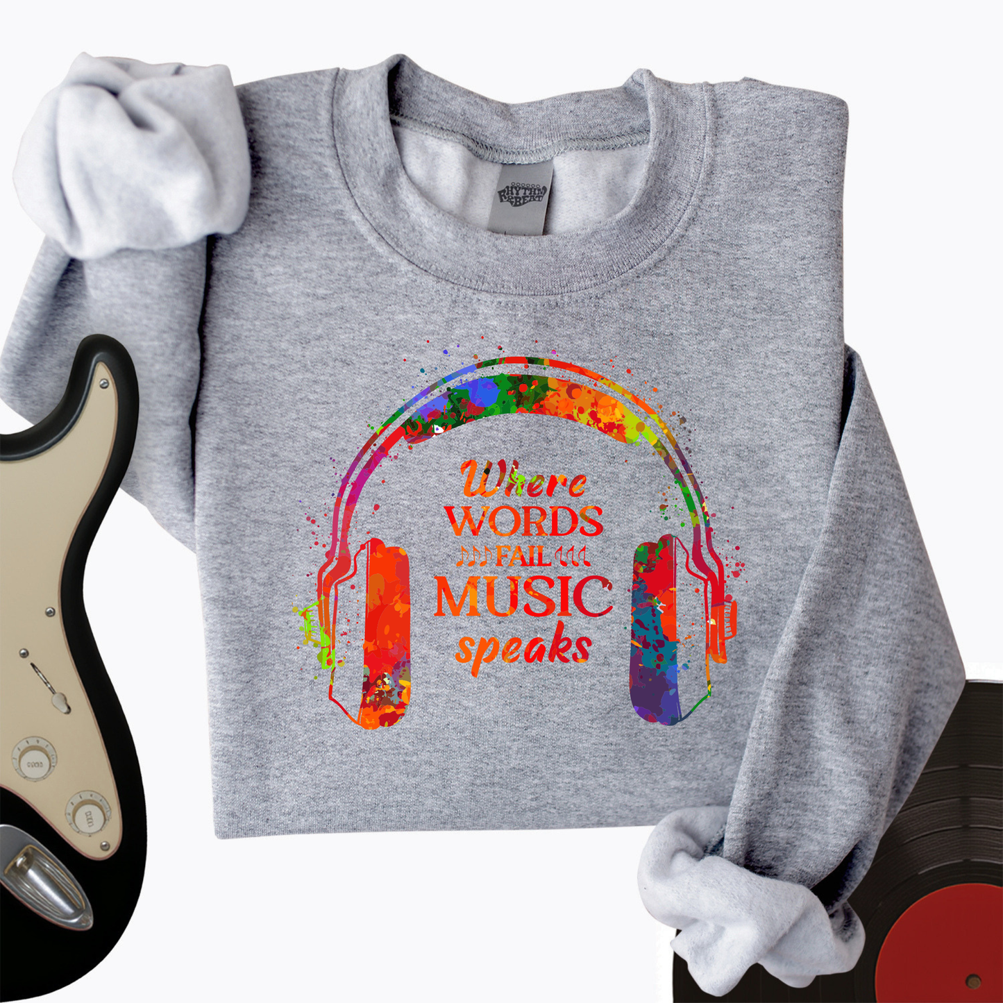 Music Speaks Crewneck