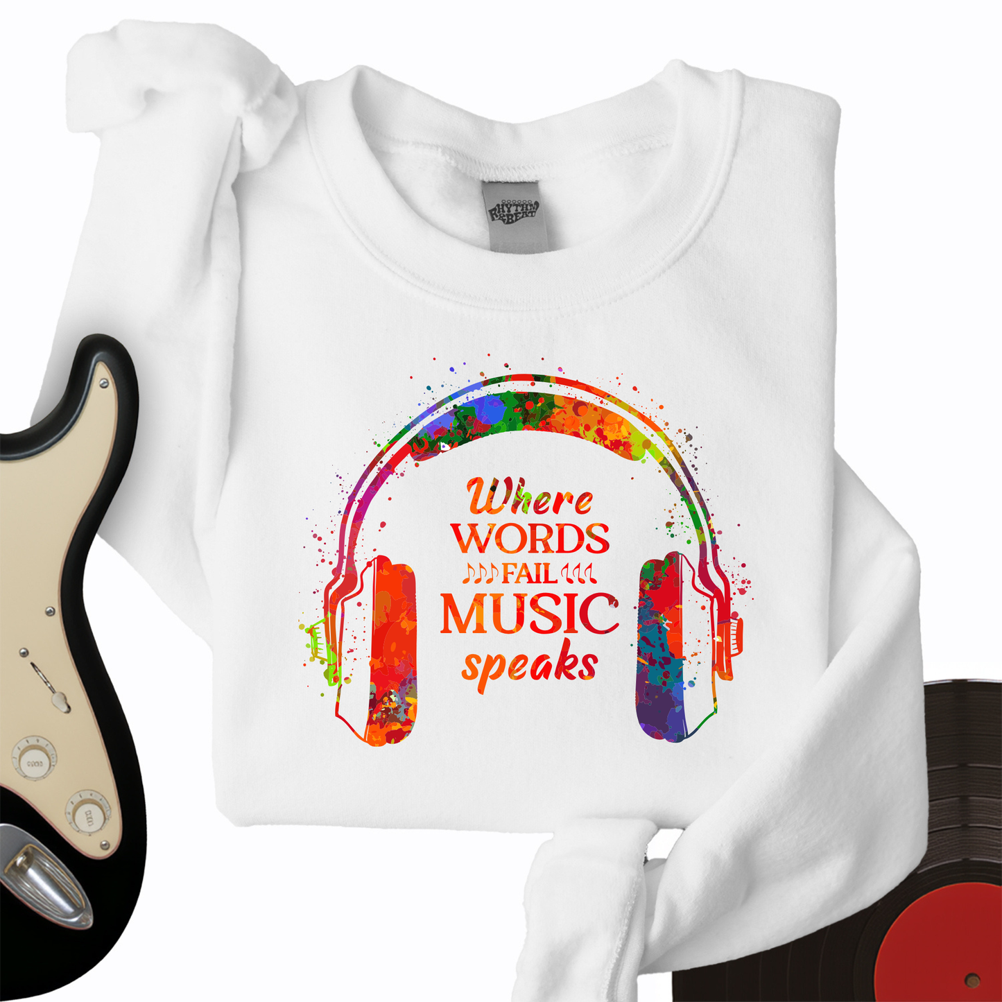 Music Speaks Crewneck