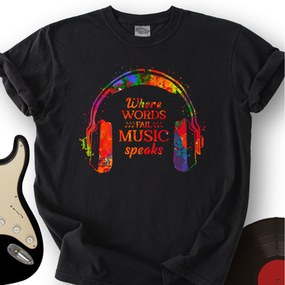 Music Speaks T-Shirt