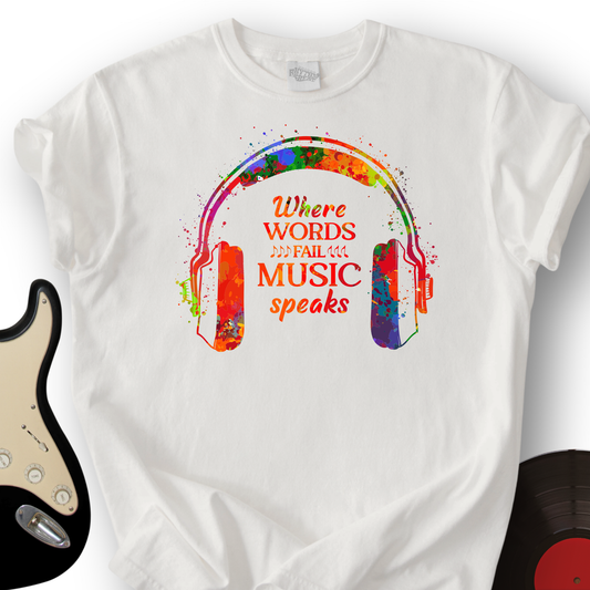 Music Speaks T-Shirt